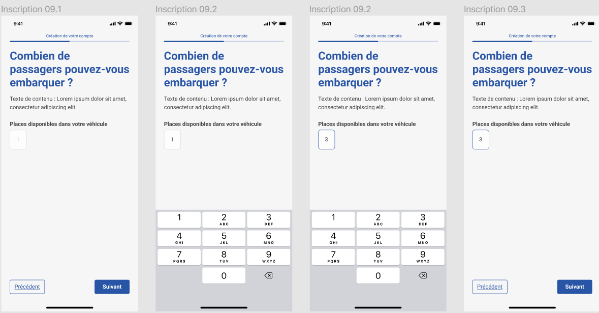 Vehicle Information Screen